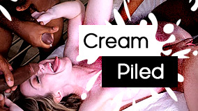 CreamPiled