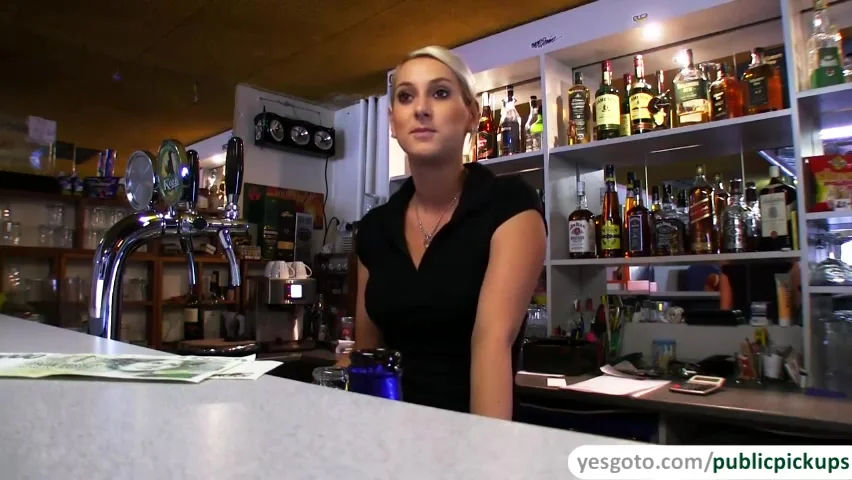 Beautiful Bar Girl Gets Laid After Being Paid With Cash