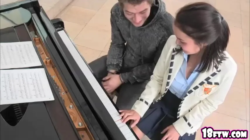 Hot Brunette Teen Dillion Harper Gets Fucked Hard By Her Piano Teacher