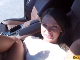 Hitchhiker Foxy Di got her anal fucked