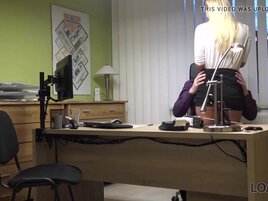 European student has to fuck the agent to get a loan