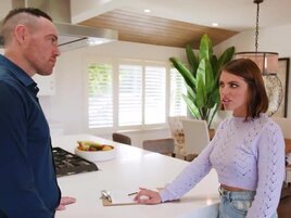 Posh brunette gets fucked hard by the real estate agent