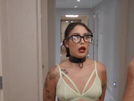 Vanessa Sky wants two dicks to fill her up in an MMF