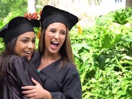 Graduate fucking with two amazing stepdaughters swapped