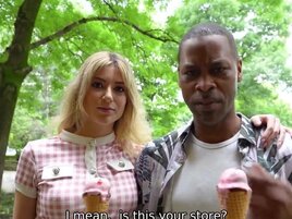 Blonde beauty is going to cuck her kinky BBC boyfriend