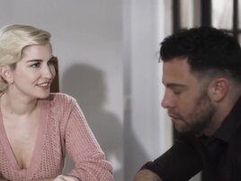 Stunning Skye Blue makes her sister's husband fuck her hard