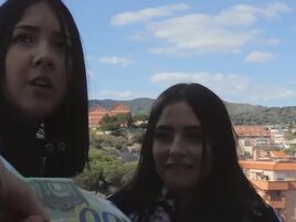 Teen whores Maria Wars and Aleria Valois taste a fat dick