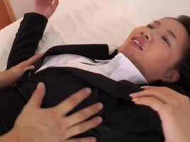 My sex freak boss's tight pussy is drenched in my cum