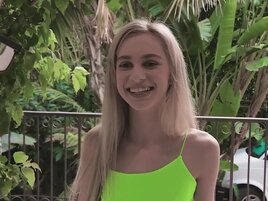 My bestie's stepdad craves my tight teen pussy by the pool