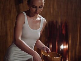 What can be better than a sensual body rub from a hot slut?