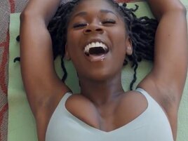 Hazel Grace bounces on cock and gets fucked in doggystyle