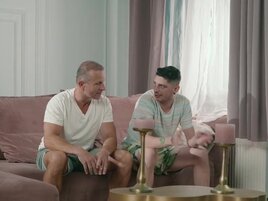 Son's slutty girlfriend is going to take daddy's dick