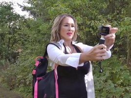 Aubrey Black has her tits shaking as she takes it deep