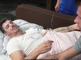 Denis Marti and Fibi Euro in a kinky fetish video