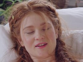 High ranking masturbation session with a redhead