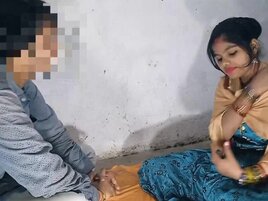 Handjob by a gorgeous Desi girl for an erect penis