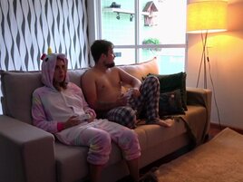 Scarlett Taylor and Stephan Rogers making a sex tape