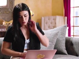 Dominant boss babe is going to finger her at work