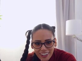 Great bang with a brunette who wants to get pulled by the hair
