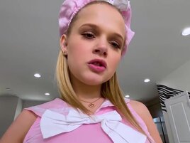 Tiny blonde cumdumpster is going get fucked in POV