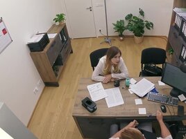 Sloppy sucker with a gorgeous face gets fucked silly