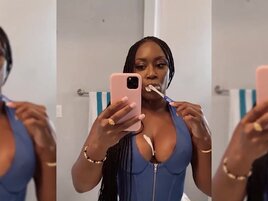FFM fuck with two girls who have a sexy connection