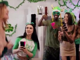 College girls are getting crazy in this group fucking movie