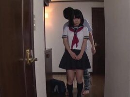 Japanese girl getting fucked orally because she's shy