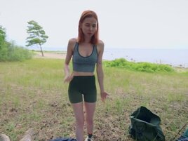 Russian redhead gets to enjoy POV cheating