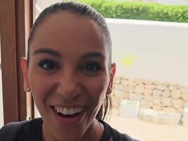 Danika Mori is going to rub her slit before hard sex