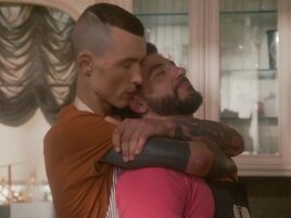 Handsome lovers are going all the way in this flick