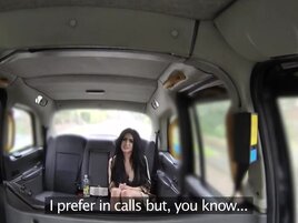 Skinny British babe with HILARIOUS eyebrows gets fucked