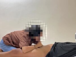 Asian hoe squatting on a hard dick to cum like a slut