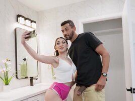 Horny girls are going to take a HUGE penis together