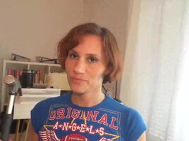 MILF with a great ass is having sex in point of view