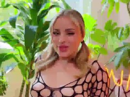 Anna Claire Clouds is oiled up and ready for a big cock
