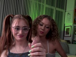 Allie Addison and Reese Robbins in a threesome