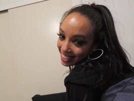 Alexis Tae gives a blowjob in a hot point of view video