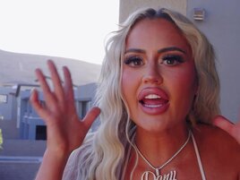 Danii Banks getting fucked hard by a big black dick