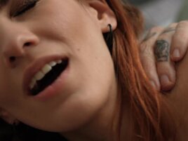 Loving couple teasing each other thru masturbation